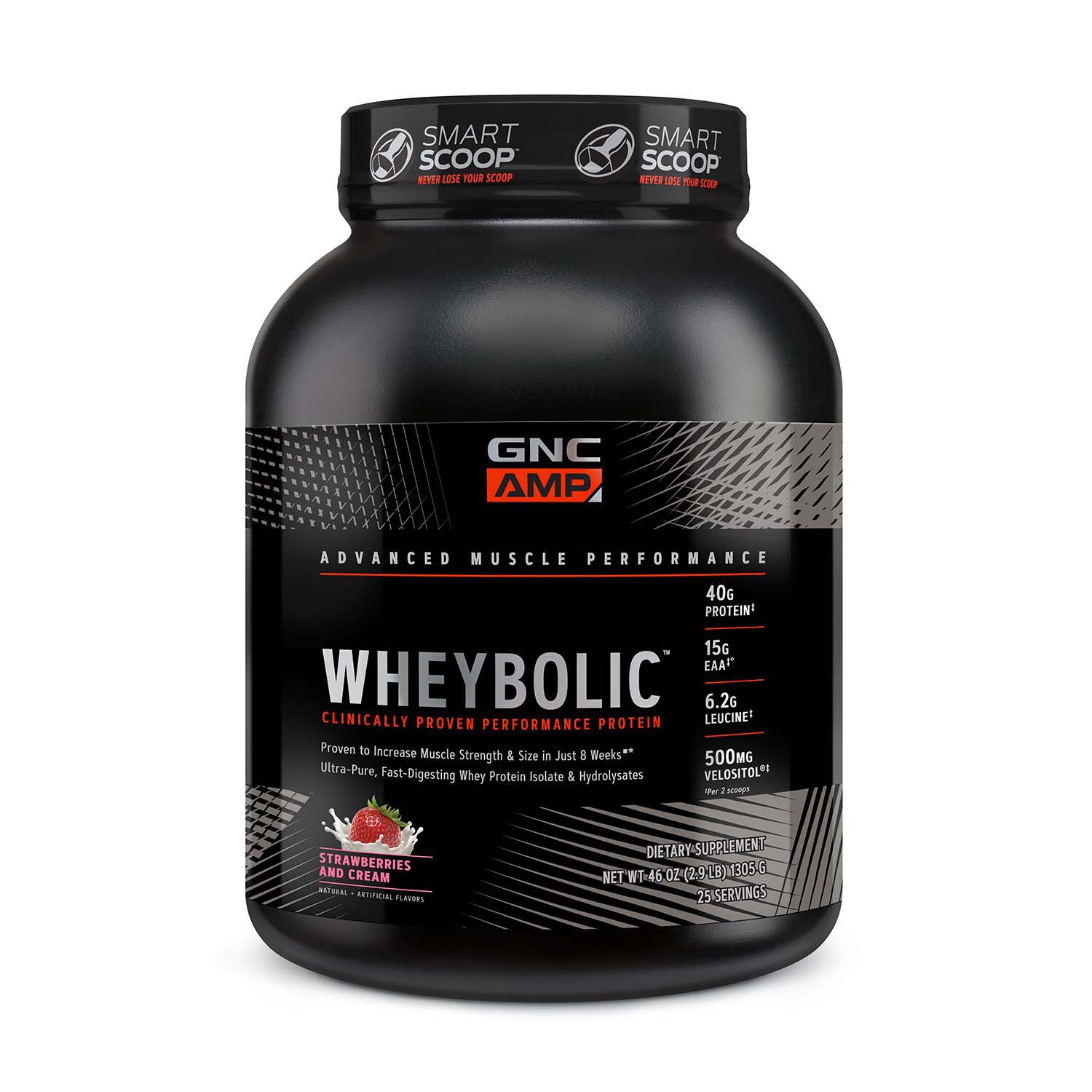 Wheybolic&trade; - Strawberries and Cream &#40;25 Servings&#41; Strawberries and Cream | GNC